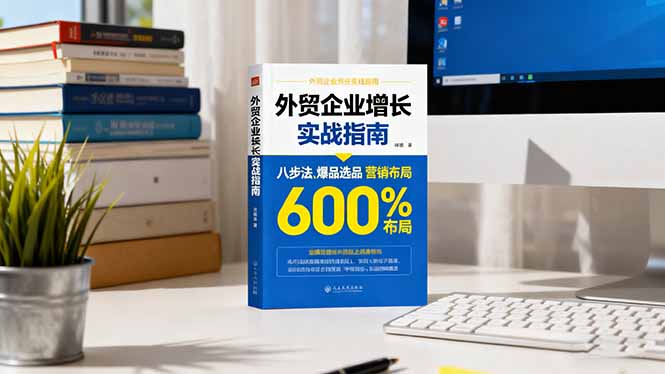 外贸企业增长实战指南，八步法、爆品选品、营销布局，业绩增长300%-轻创终点站