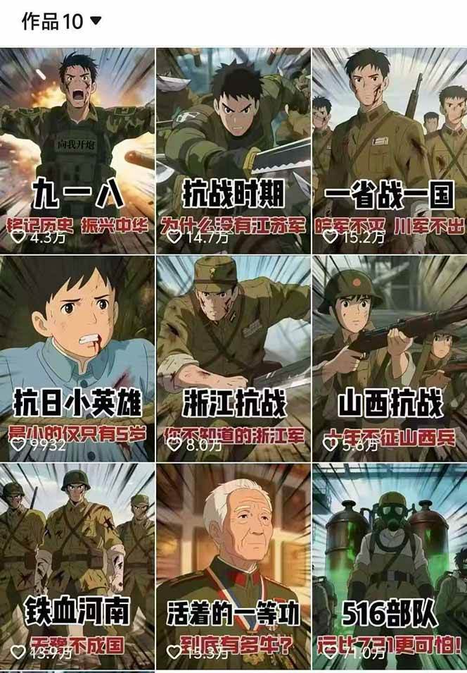 图片[2]-动漫历史类视频制作全流程，学文案撰写、分镜提示词，掌握动漫图生成+抠图配音剪辑-轻创终点站