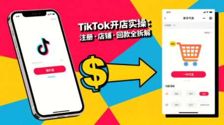 大熊跨境·TikTok从开店到投流的进阶课-轻创终点站