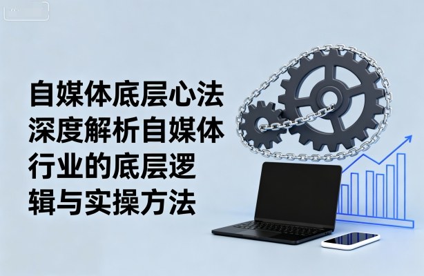 自媒体底层心法，深度解析自媒体行业的底层逻辑与实操方法-轻创终点站