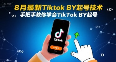 8月最新Tiktok搬运起号技术，手把手教你学会TikTok搬运起号-轻创终点站