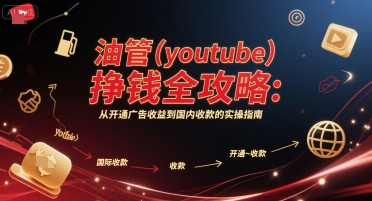 油管(youtube)挣钱全攻略：从开通广告收益到国内收款的实操指南-轻创终点站