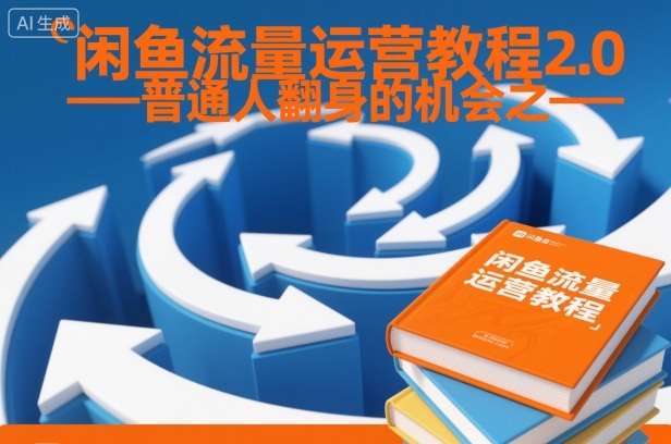闲鱼流量运营教程2.0——普通人翻身的机会之一-轻创终点站