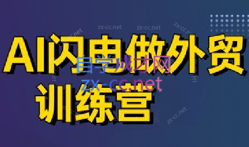 大卫·AI闪电做外贸训练营(更新6月)-轻创终点站